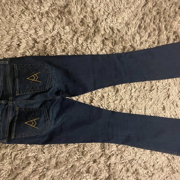 7 for All Mankind - A Pocket Med Wash Jeans Size 27 - Picture 3 of 5